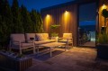 Lampă de fațadă - aplică de grădina - corp de iluminat exterior GU10 LED Lidia - Alb