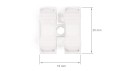 Conector rapizi de trecere 2x0,5 - 1,5 mm²