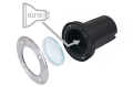 Lampă de grădină - corp de iluminat încastrat în exterior GU10 LED Soto rotund – Satin