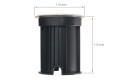 Lampă de grădină - corp de iluminat încastrat în exterior GU10 LED Soto rotund – Satin