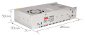 Sursă de alimentare modulară 12V 500W 40A IP20