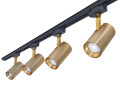 Setul Steka Ductus Lampă pe șină LED GU10 x4 + șină de cablu 2m - Negru 