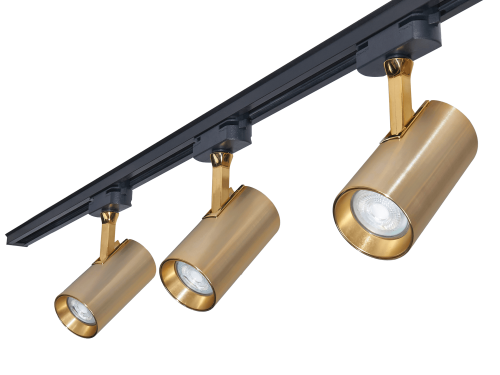 Set Steka Ductus Lampă pe șină LED GU10 x3 + șină electrică 1.5m - Negru