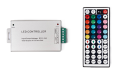 Controler radiofrecvență (RF) RF-RGB-44 288W pentru benzi LED RGB