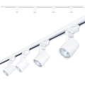 Set Steka XD-IT101W Lampa pe șină LED GU10 x4 + Șină 2m - Alb