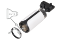 Set Steka Sento Lampă pe șină alb-negru LED GU10 x3 + șină 1,5m - Negru