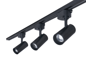 Set Steka Piko 10W 4000K lampă LED pe șină x3 + șină de alimentare 1,5m - Negru