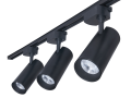 Set de spoturi Steka Piko 30W 4000K lampă pe șină LED x3 + șină de 1,5 m - Negru