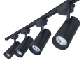 Set Steka Piko 30W 4000K lampă pe șină LED x4 + șină de 2m - Negru