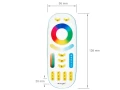 Mi-Light MiBoxer FUT092 telecomandă LED 4 zone RGB+CCT 2.4 GHz albă