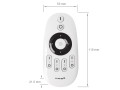 Mi-Light MiBoxer FUT007 telecomandă LED 4 zone luminozitate și CCT 2.4 GHz albă
