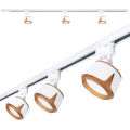 Set de spoturi Steka XD-IK256W lampă LED pe șină GX53 x3 + șină de 1,5 m - Alb
