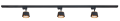Set Steka XD-IK256B lampă pe șină LED GX53 x3 + șină de 1,5 m - Negru