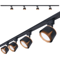 Set Steka XD-IK256B lampă pe șină LED GX53 x4 + șină de 2m - Negru