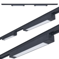 Set Steka 9361 20W 30cm 4000K lampă LED pe șină x2 + șină de 1,5 m - Negru
