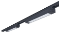 Set Steka 9361 20W 30cm 4000K lampă LED pe șină x2 + șină de 1,5 m - Negru