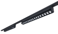 Set Steka Linda 24W 60cm 4000K lampă LED pe șină x2 + șină de 2m - Negru