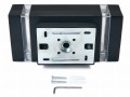Lampă de fațadă - aplică de grădina - corp de iluminat exterior GU10 LED Hana pătrat - Negru