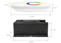 Controler radiofrecvență (RF) RF-T1-001 pentru benzi LED RGB - Alb