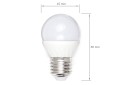 Bec LED E27 8W - Alb rece (6000K)