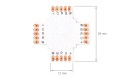 Conector CN-64: bandă LED 12 mm RGBW X