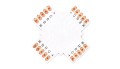Conector CN-64: bandă LED 12 mm RGBW X