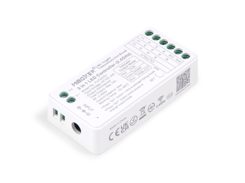 Mi-Light controler zonal FUT037S+ 2.4 GHz 3 în 1 pentru benzi LED MONO, CCT, RGB, RGBW și RGB+CCT