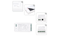 Mi-Light controler zonal FUT037S+ 2.4 GHz 3 în 1 pentru benzi LED MONO, CCT, RGB, RGBW și RGB+CCT