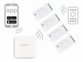 Mi-Light controler zonal FUT037S+ 2.4 GHz 3 în 1 pentru benzi LED MONO, CCT, RGB, RGBW și RGB+CCT