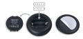 Mi-Light MiBoxer S2-B telecomandă LED RGB+CCT 2.4 GHz rotundă neagră
