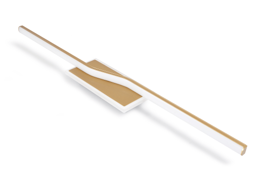 Aplica LED pe perete XD-LA129G 12W 60cm - Auriu - Alb neutru (4000K)