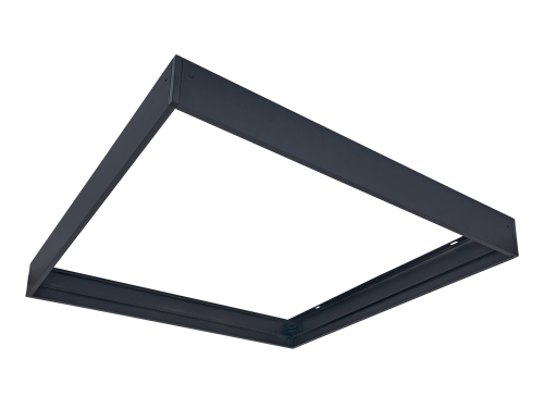 Ramă 65mm pentru panou LED pentru casetonu 60x60 - Aluminium - Negru
