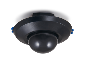 Senzor de mișcare CP-6CC PIR montabil pe suprafață/sub suprafață 360° - Negru