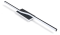 Kinkietul LED XD-LA129B 12W 60cm - Negru - Alb neutru (4000K)
