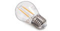 Lampa LED E27 2W G45 Filament - Alb cald (2700K)
