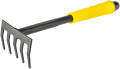Grebla de grădină metalică 5T - 30cm