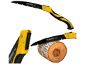 Fierăstrău manual pliabil – pentru lemn și crengi – 24 cm
