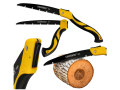 Fierăstrău manual pliabil – pentru lemn și crengi – 24 cm
