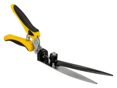 Foarfecă de grădină manuală pentru iarbă - lamă rotativă 180°