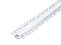 Set: Profil aluminiu flexibil FLEX Dual pentru benzi LED - Argintiu neprelucrat - 2m