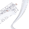 Set: Profil aluminiu flexibil FLEX Dual pentru benzi LED - Argintiu neprelucrat - 2m