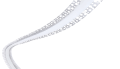 Set: Profil aluminiu flexibil FLEX Dual pentru benzi LED - Argintiu neprelucrat - 2m