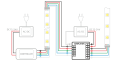 Amplificator de semnal pentru banda LED LA-4CH 24A 288W - RGBW