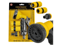 Set de conectori din plastic pentru furtun de grădină 1/2 3/4 - 8 trepte de reglaj - 4 bucăți