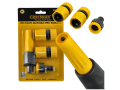 Set de conectori din plastic pentru furtun de grădină - 4 bucăți