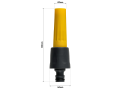 Set de conectori din plastic pentru furtun de grădină - 4 bucăți