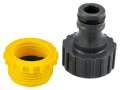 Conector pentru robinet 1/2 și 3/4 - adaptor pentru furtun de grădină