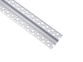 Kit: Profil din aluminiu pentru plăci GKB pentru benzi LED de 12mm - Argintiu anodizat - 2m