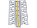 Kit: Profil din aluminiu pentru plăci GKB pentru benzi LED de 12mm - Argintiu anodizat - 2m