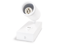 Lumină de perete LED GU10 cu întrerupător și port USB – lampă de noapte albă